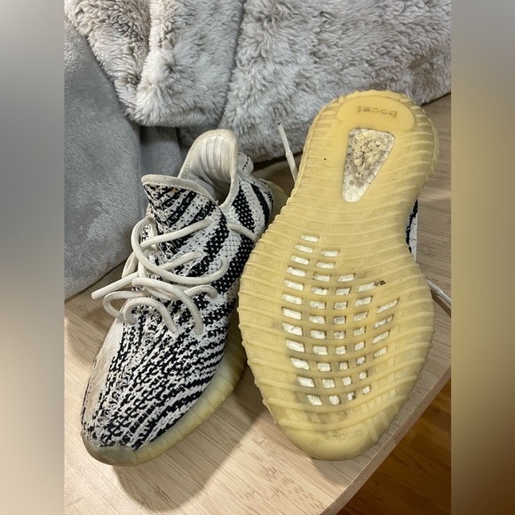 yeezy cream zebra
